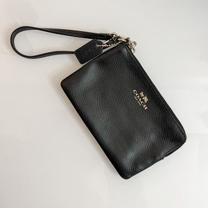 Coach Black Wristlet